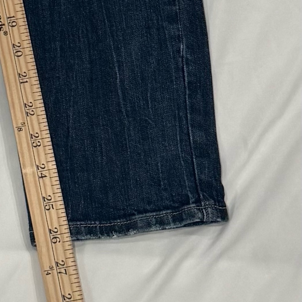 Women’s Dear John Distressed Denim Slim Straight Ankle Jeans Size 27 - Picture 8 of 10